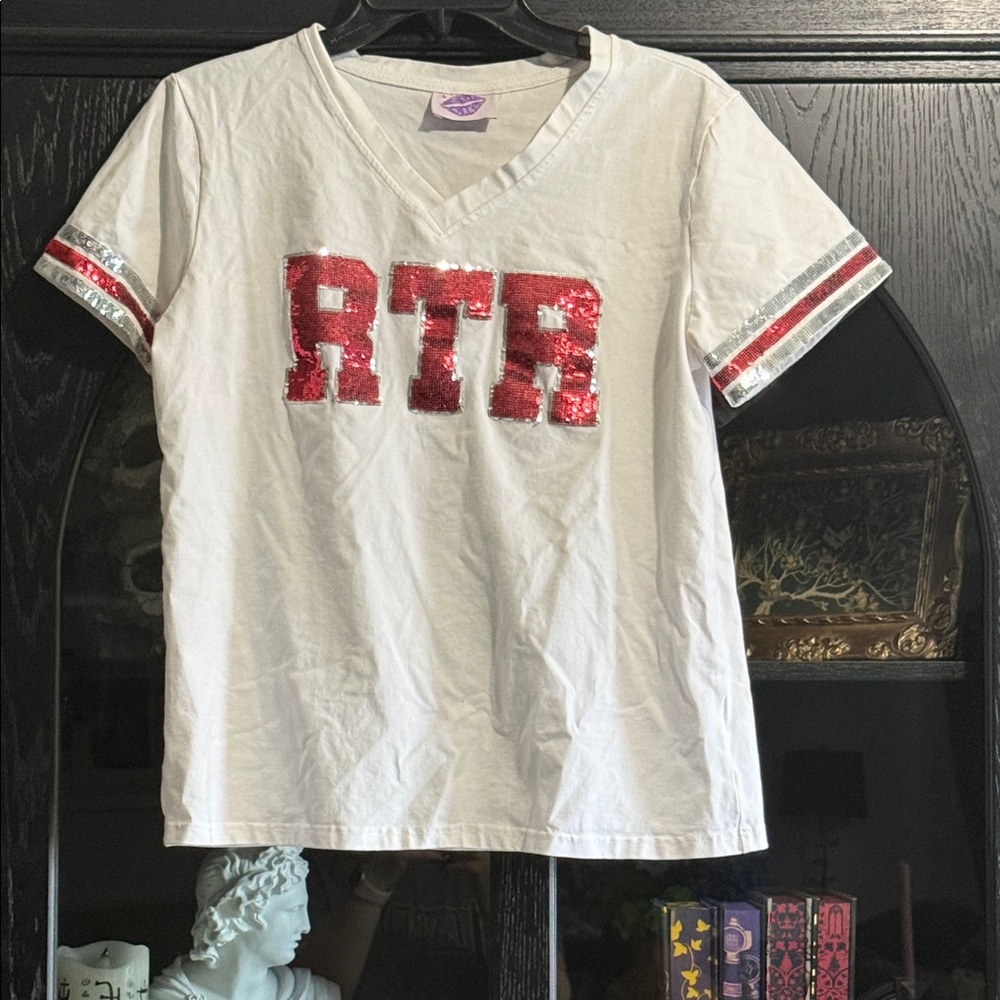 Roll Tide Roll Sequin Top